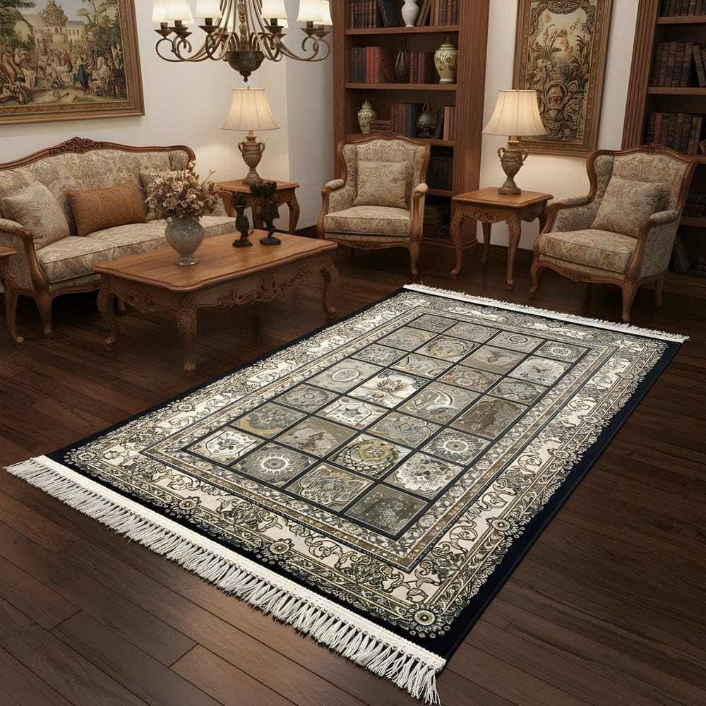 Irani Carpet | Traditional Persian Design Rug - Handmade Carpet by Nuravi